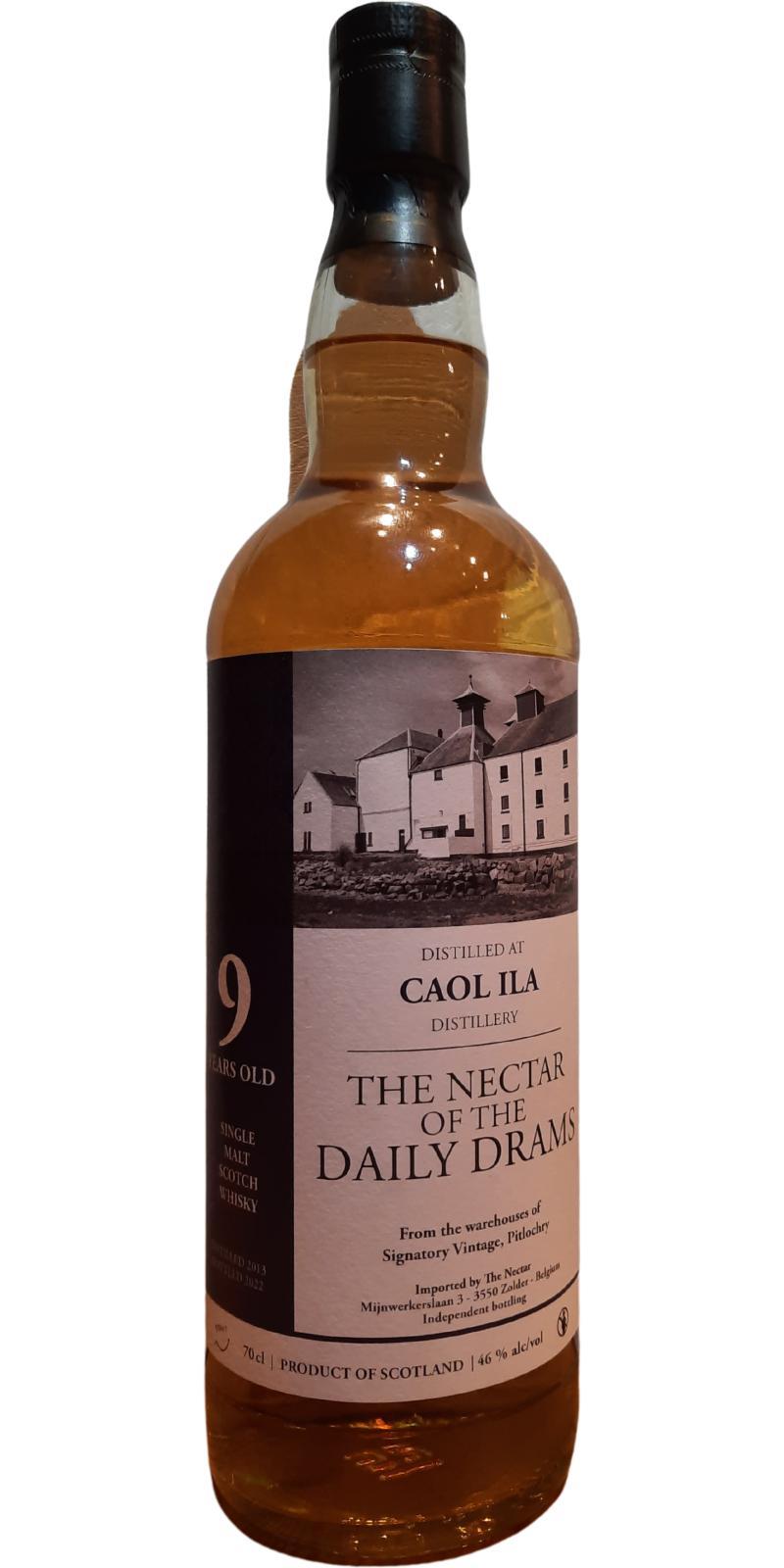 Caol Ila 2013 DD The Nectar of the Daily Drams