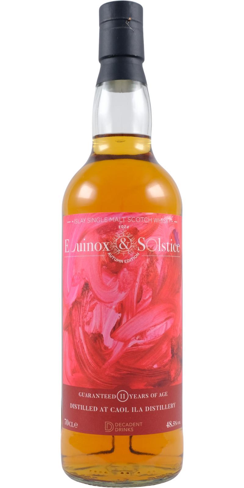 Caol Ila 11-year-old DeDr Equinox & Solstice Autumn Edition