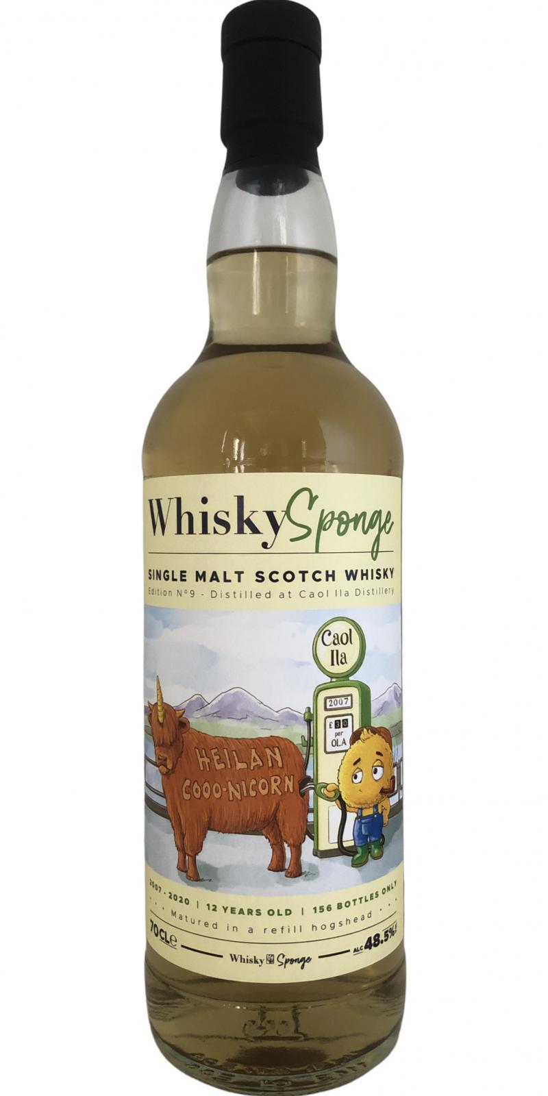 Caol Ila 2007 DeDr Whisky Sponge