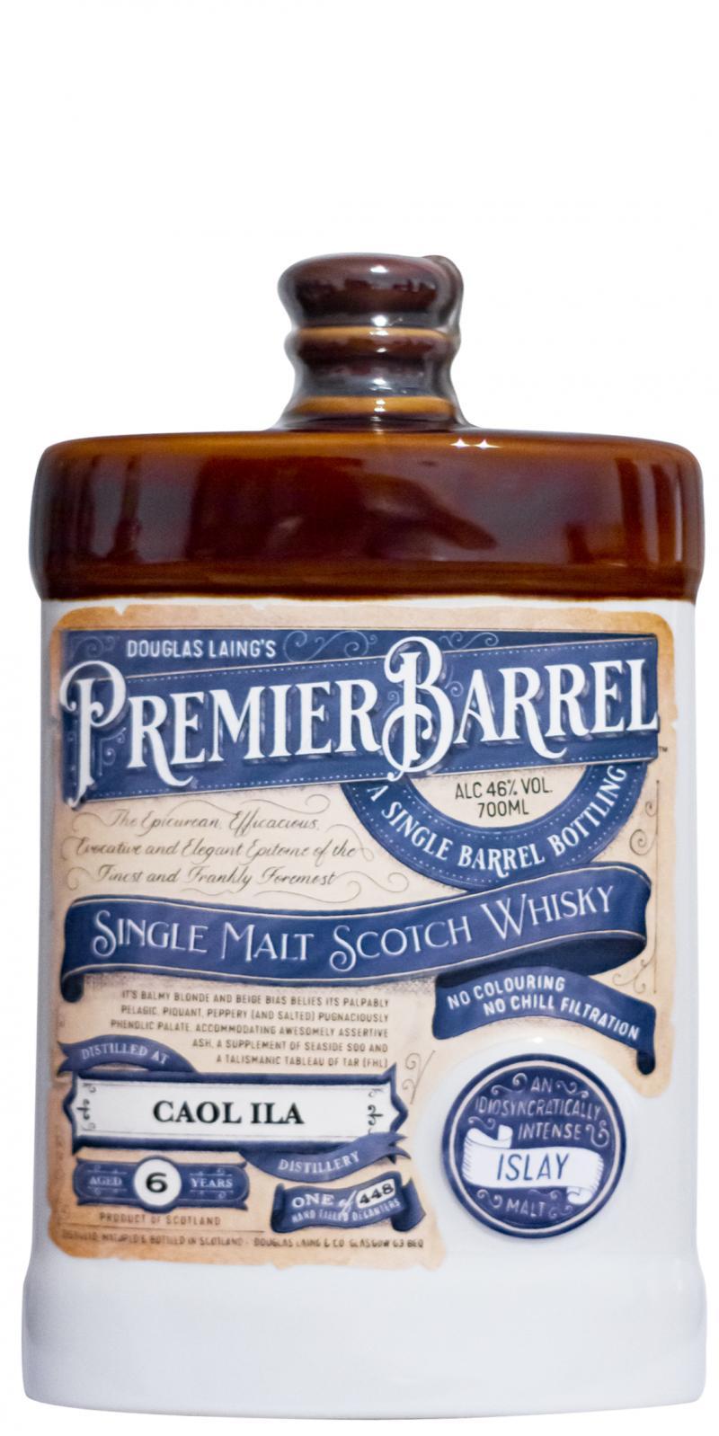 Caol Ila 06-year-old DL Premier Barrel Selection