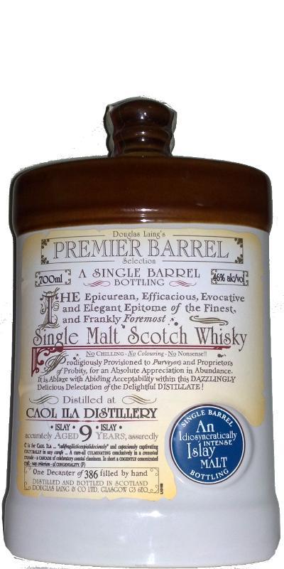 Caol Ila 09-year-old DL Premier Barrel Selection