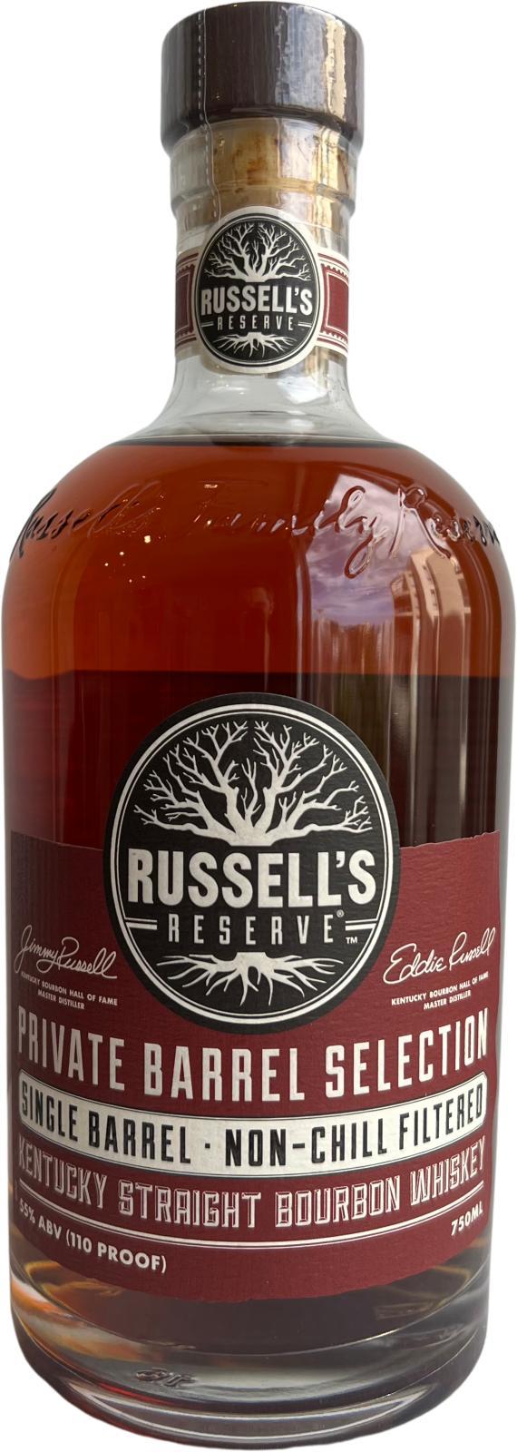 Russell's Reserve 2009 Private Barrel Selection