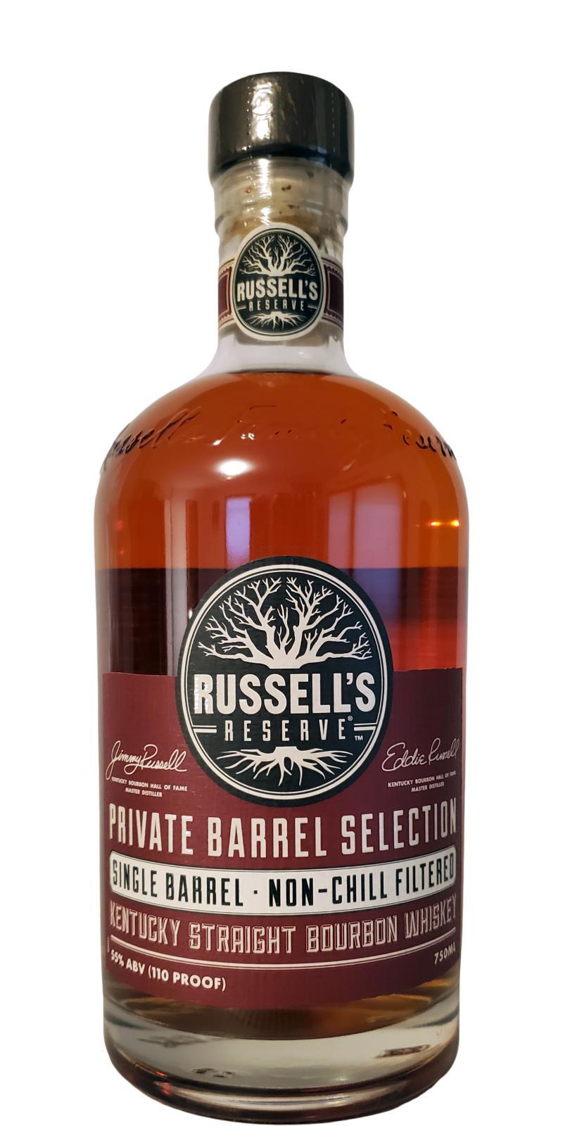 Russell's Reserve 2011 Single Barrel - Private Barrel Selection