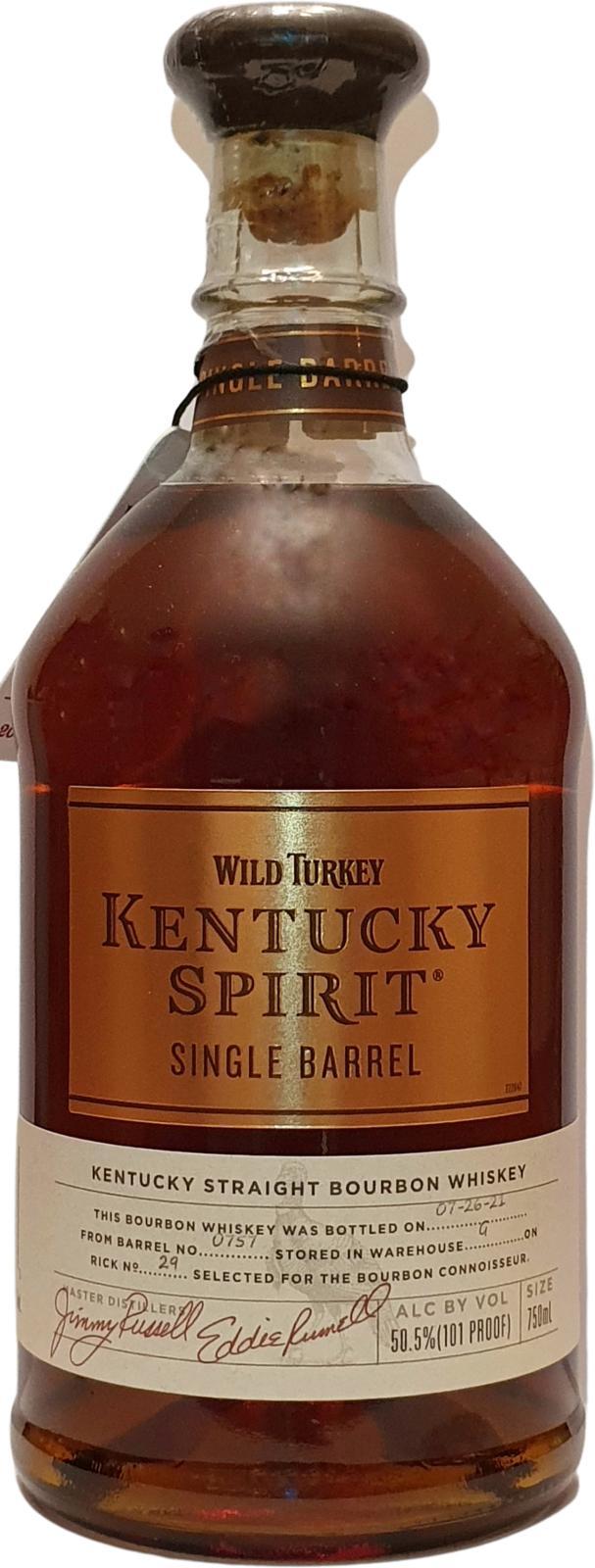 Wild Turkey Kentucky Spirit Single Barrel