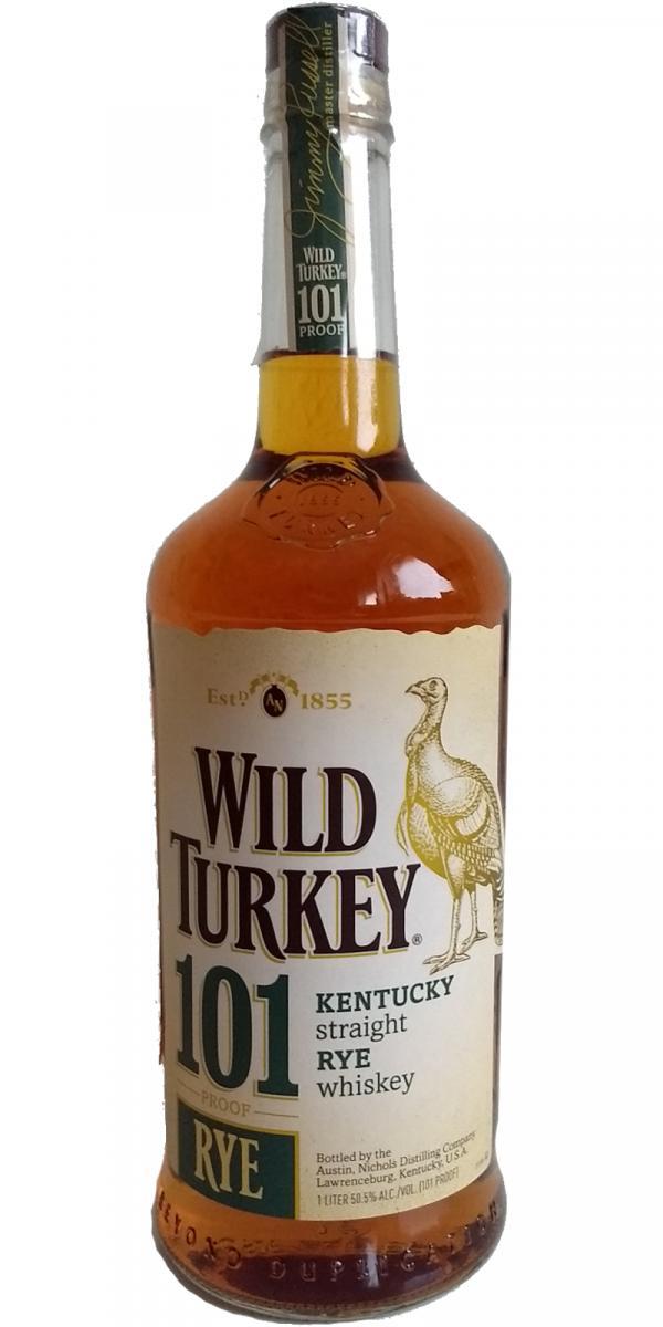 Wild Turkey Straight Rye Whiskey 101 Proof