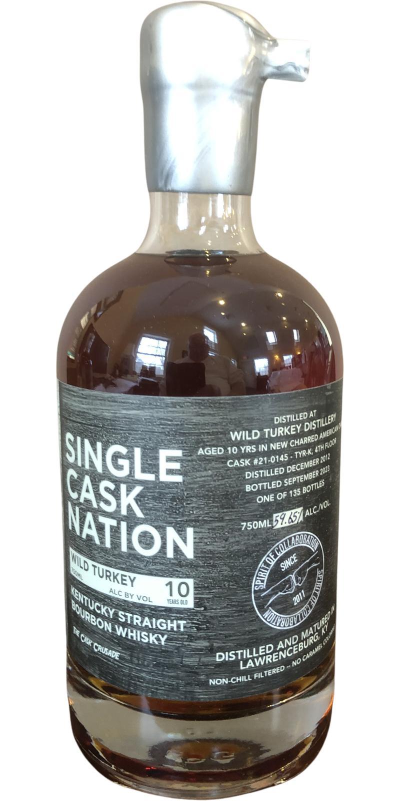 Wild Turkey 2013 JWC Single Cask Nation