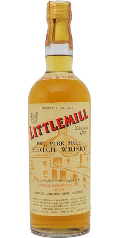 Littlemill 08-year-old 100% Pure Malt