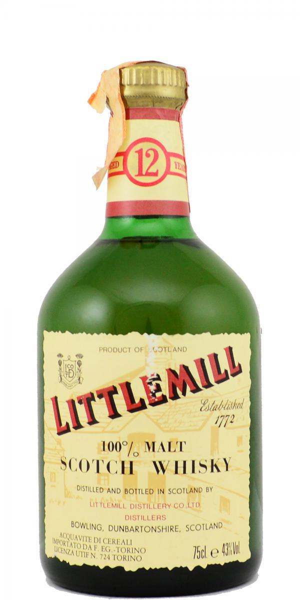 Littlemill 12-year-old 100% Malt