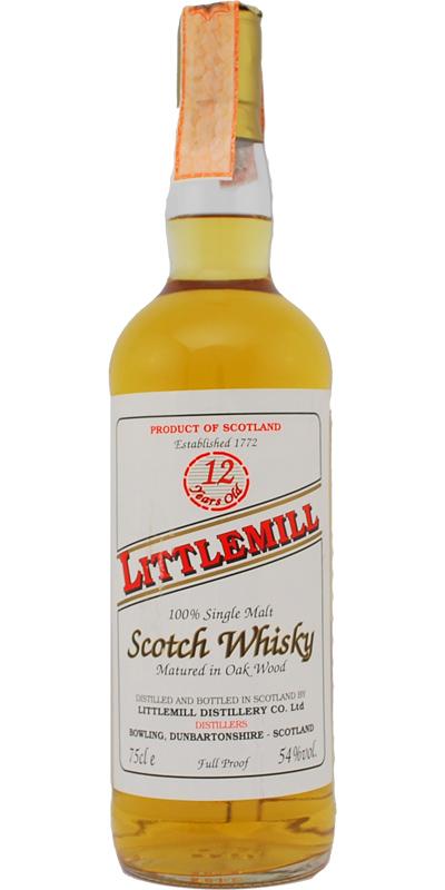 Littlemill 12-year-old 100% Single Malt