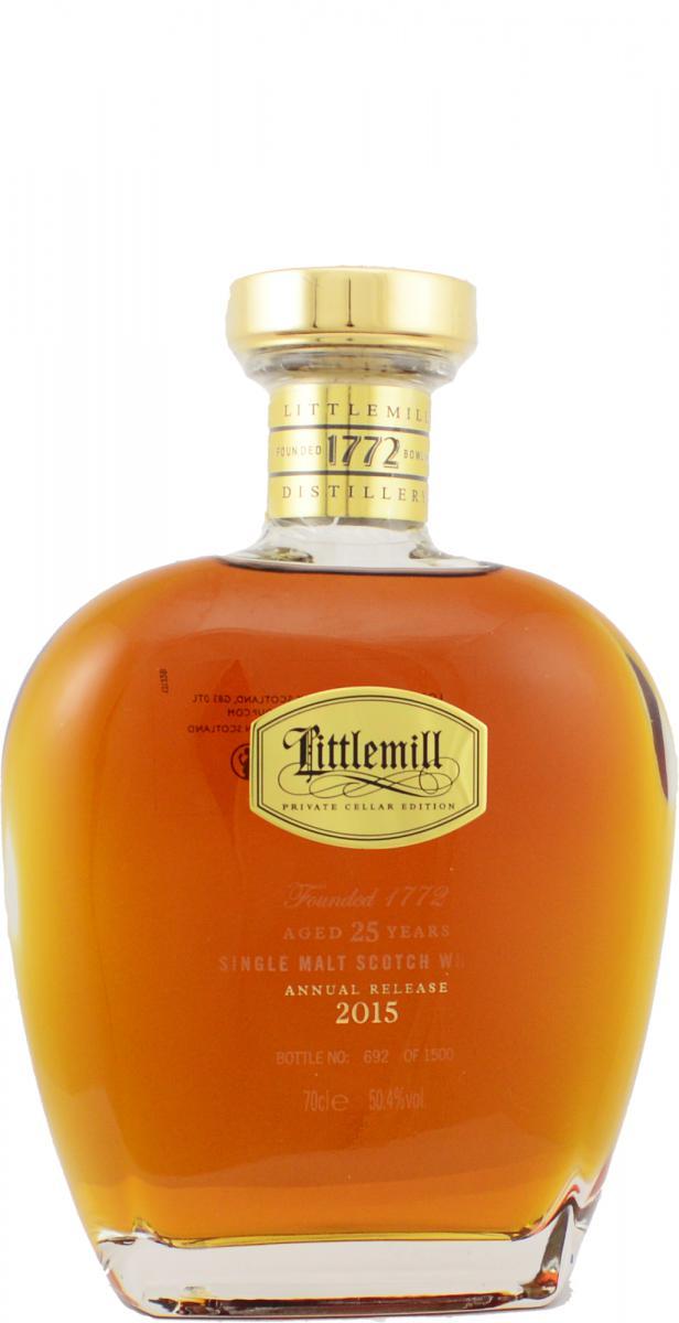 Littlemill 25-year-old Private Cellar Edition