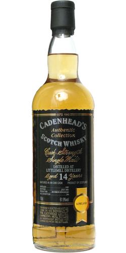 Littlemill 1989 CA Authentic Collection