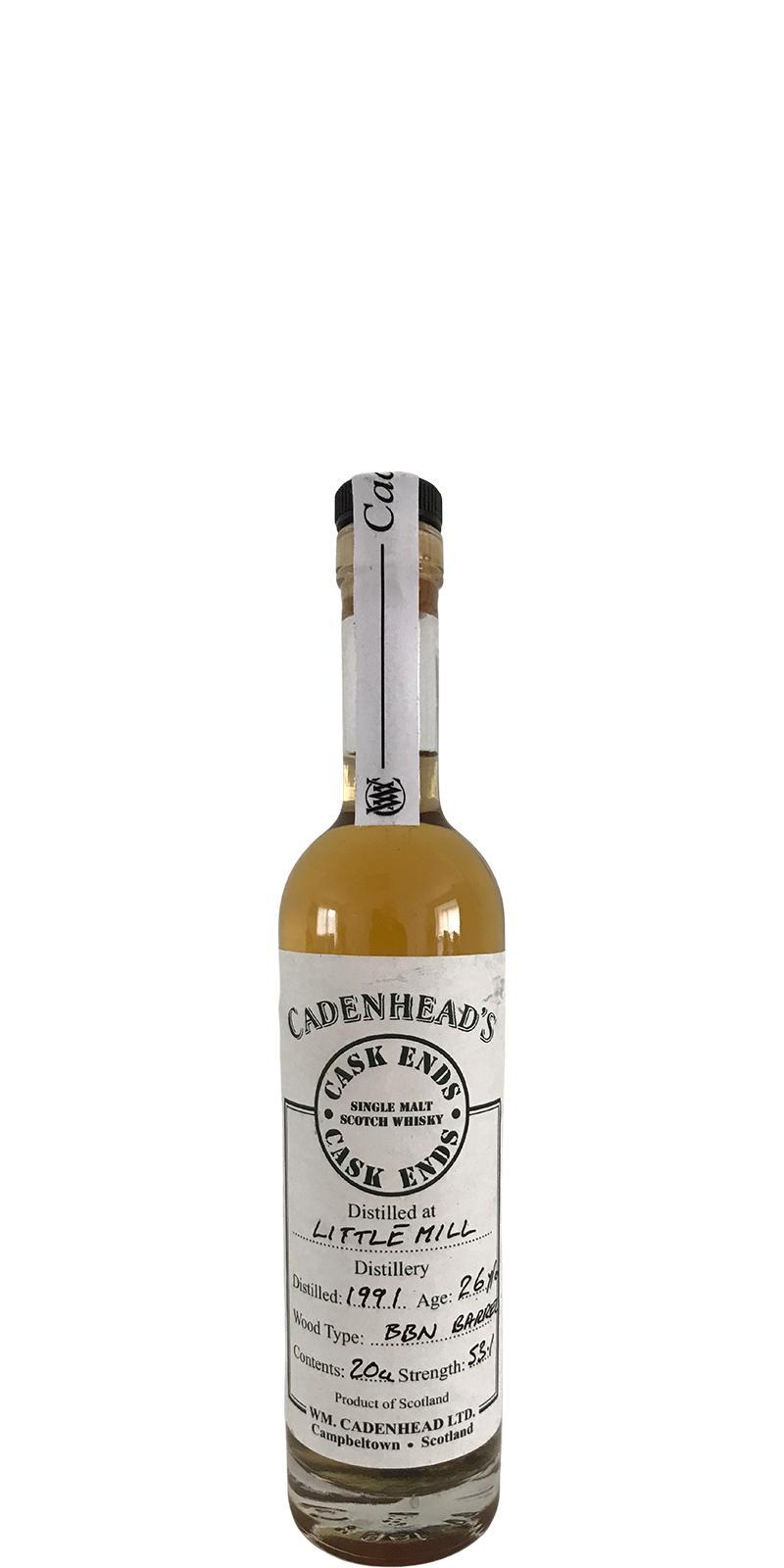 Littlemill 1991 CA Cask Ends