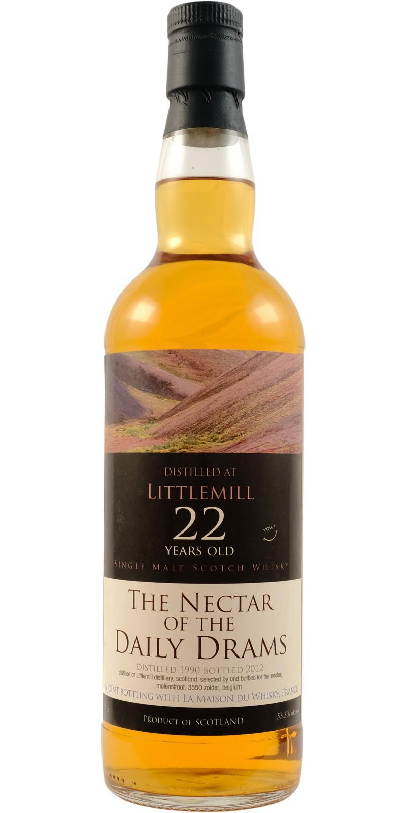 Littlemill 1990 DD The Nectar of the Daily Drams
