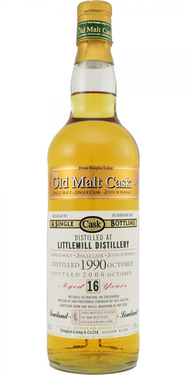 Littlemill 1990 DL The Old Malt Cask