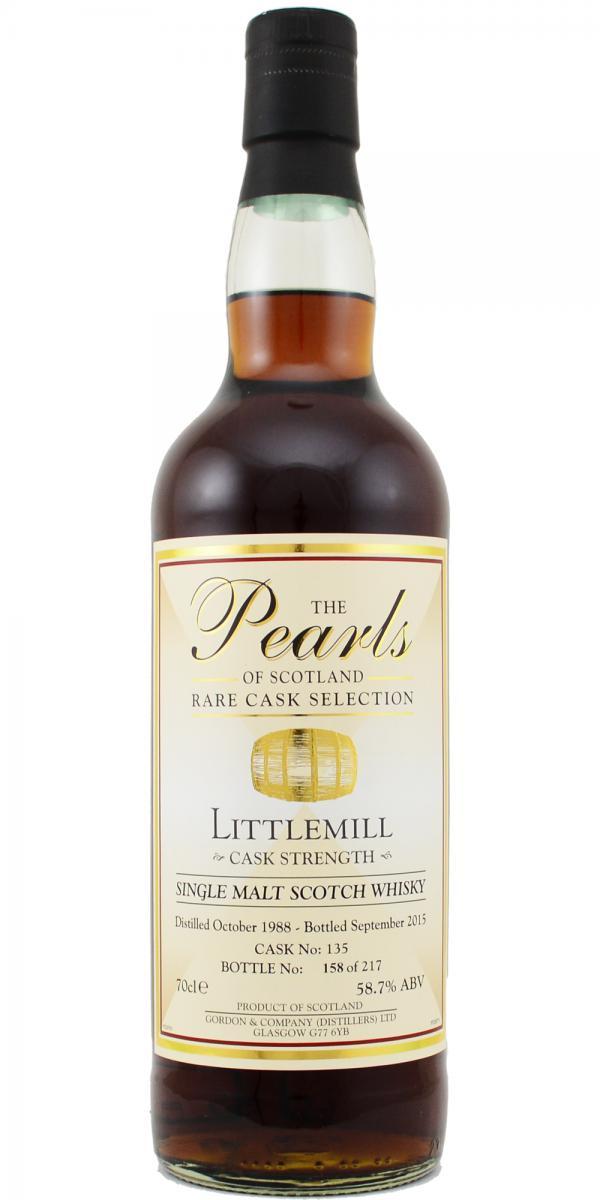 Littlemill 1988 G&C The Pearls of Scotland