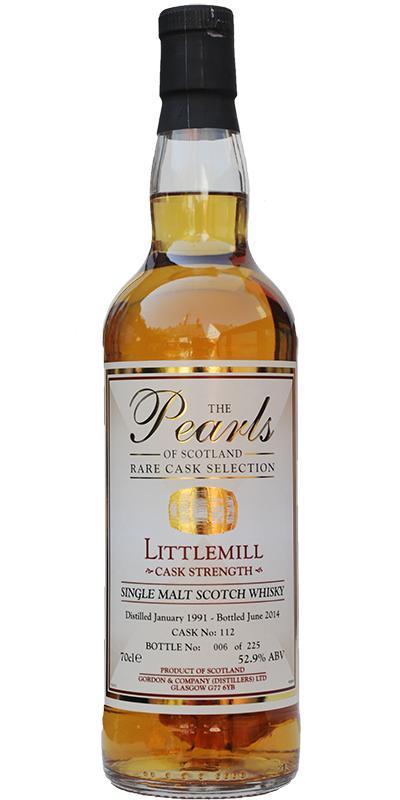 Littlemill 1991 G&C The Pearls of Scotland
