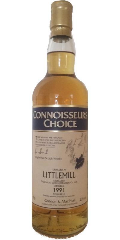 Littlemill 1991 GM Connoisseurs Choice