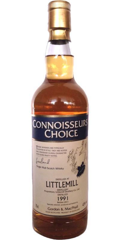 Littlemill 1991 GM Connoisseurs Choice