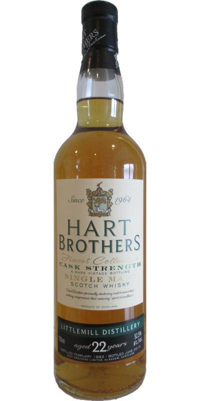 Littlemill 1992 HB Finest Collection - Cask Strength