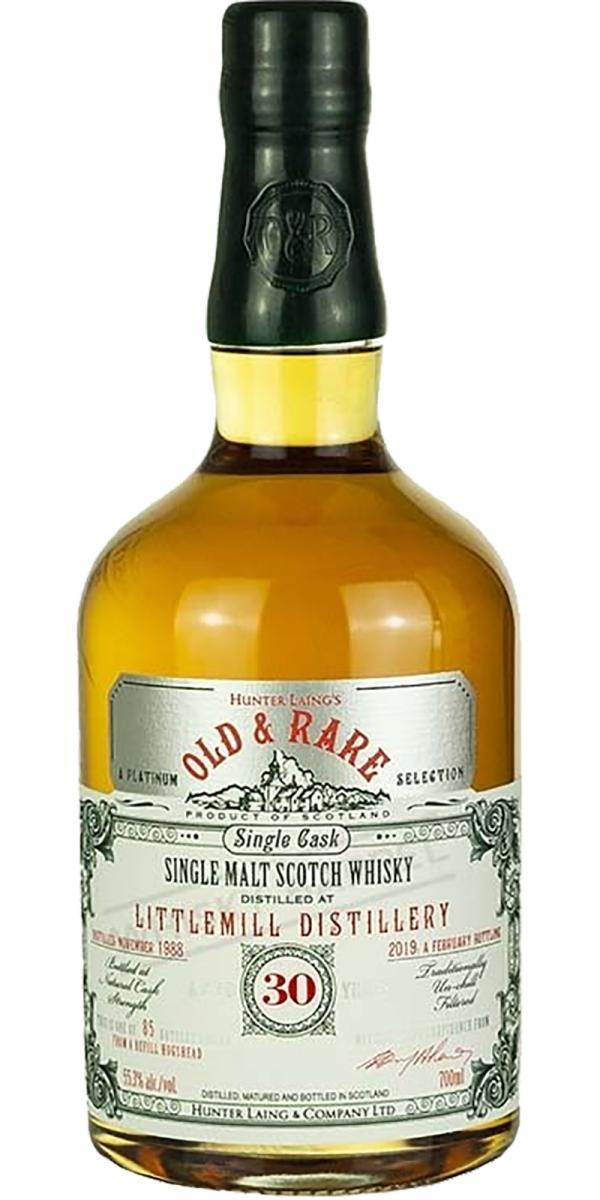 Littlemill 1988 HL Old & Rare - A Platinum Selection