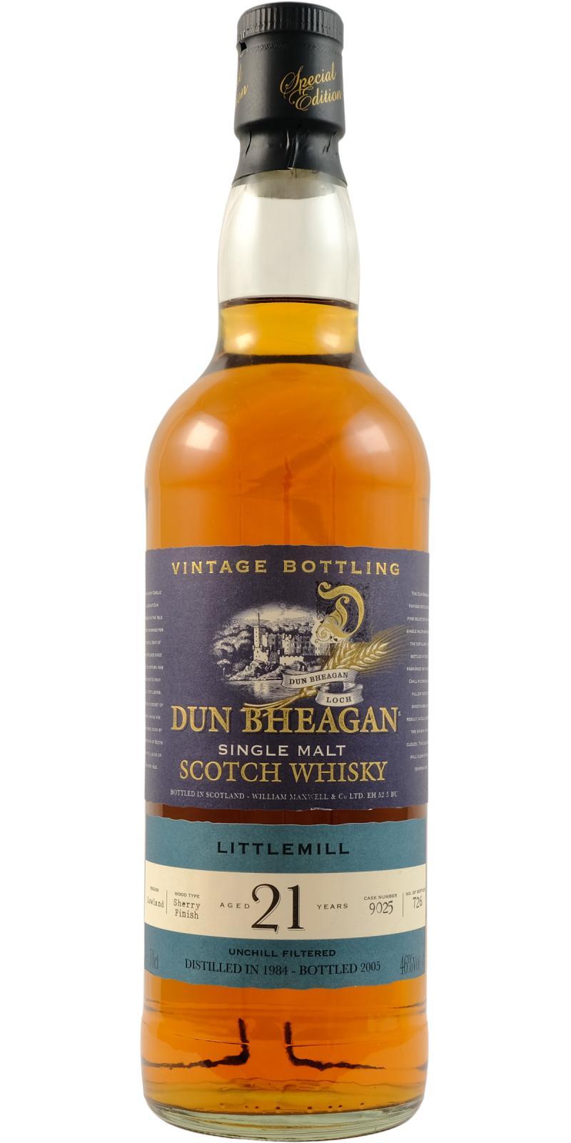 Littlemill 1984 IM Dun Bheagan