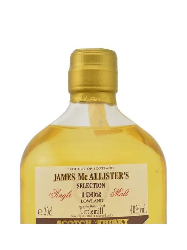 Littlemill 1992 McA Selection