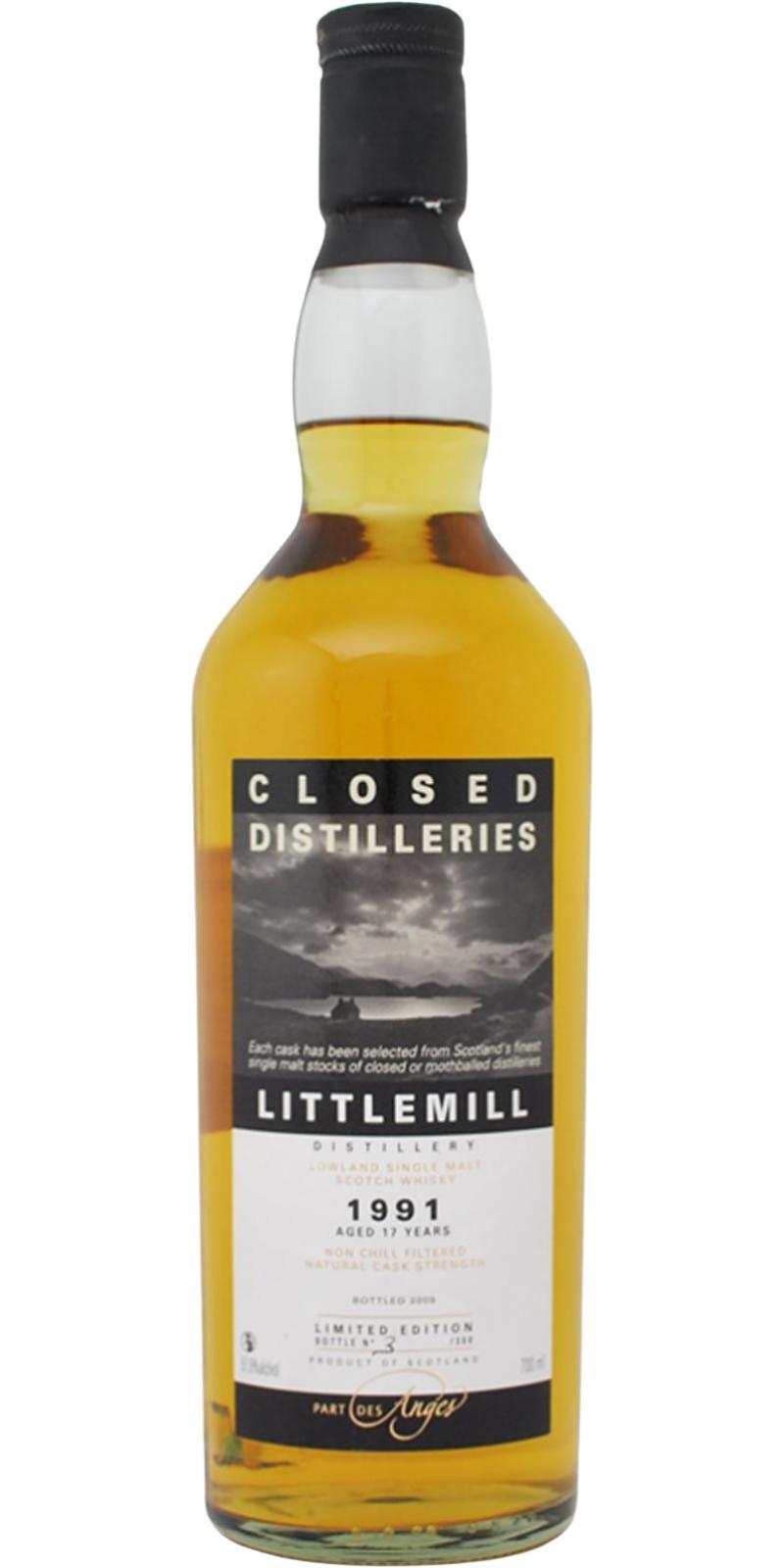 Littlemill 1991 PDA Closed Distilleries