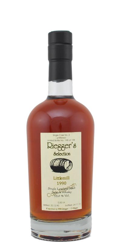 Littlemill 1990 RS Cask Strength