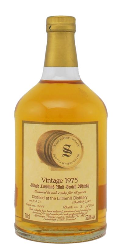 Littlemill 1975 SV Vintage Collection - Dumpy