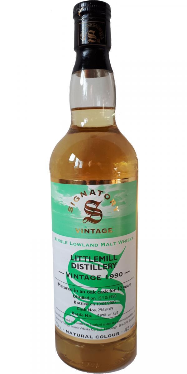 Littlemill 1990 SV Vintage Collection