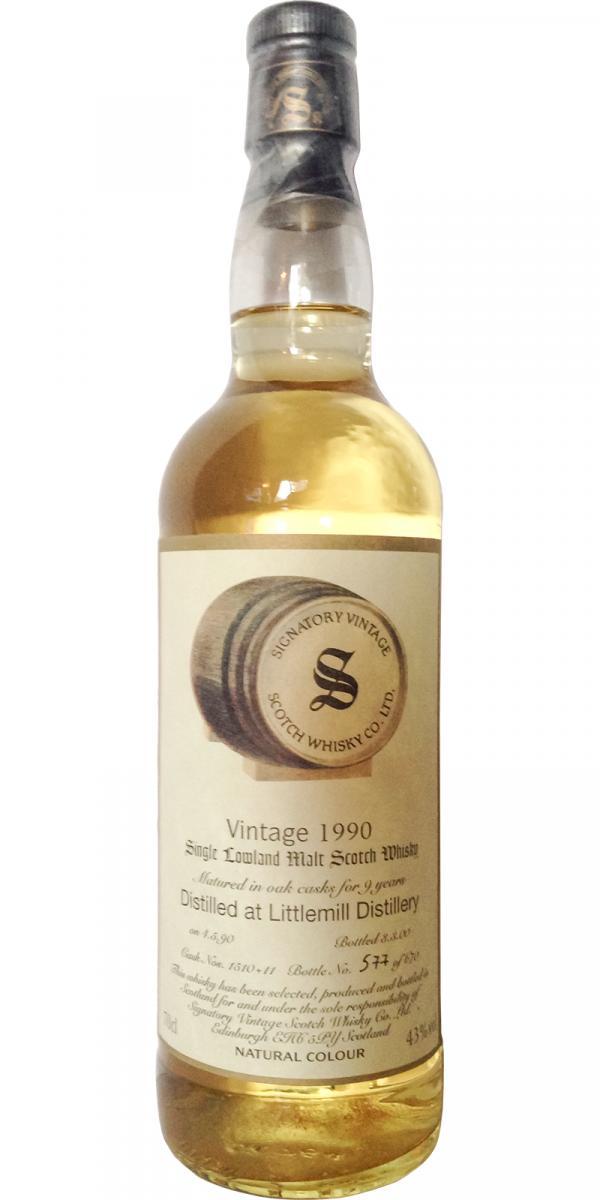 Littlemill 1990 SV Vintage Collection