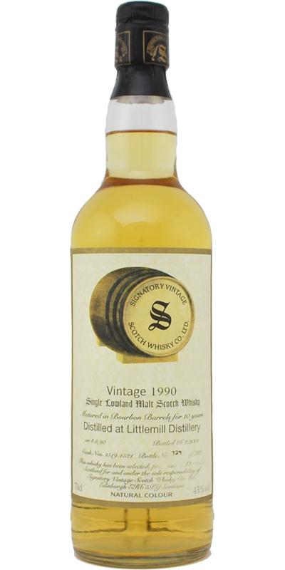 Littlemill 1990 SV Vintage Collection
