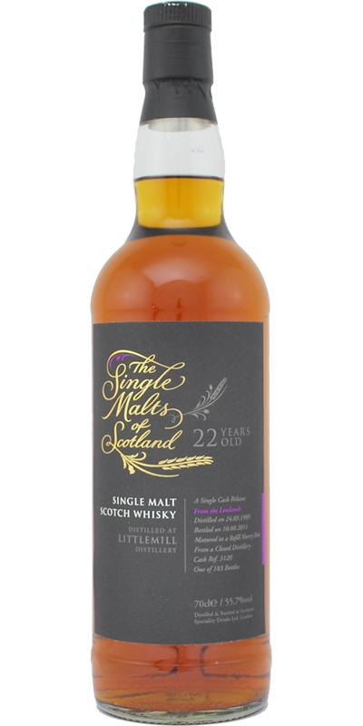Littlemill 1989 SMS The Single Malts of Scotland