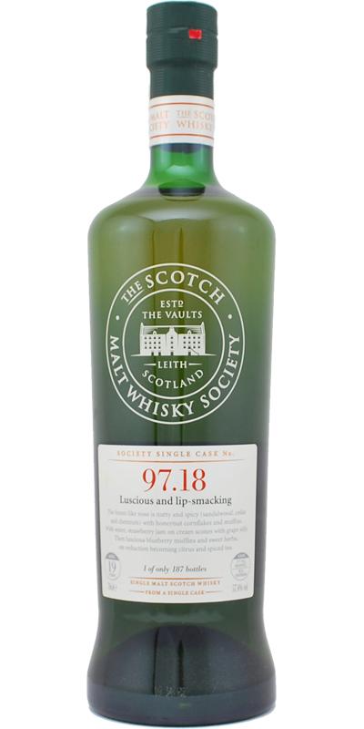 Littlemill 1990 SMWS 97.18 Luscious and lip-smacking