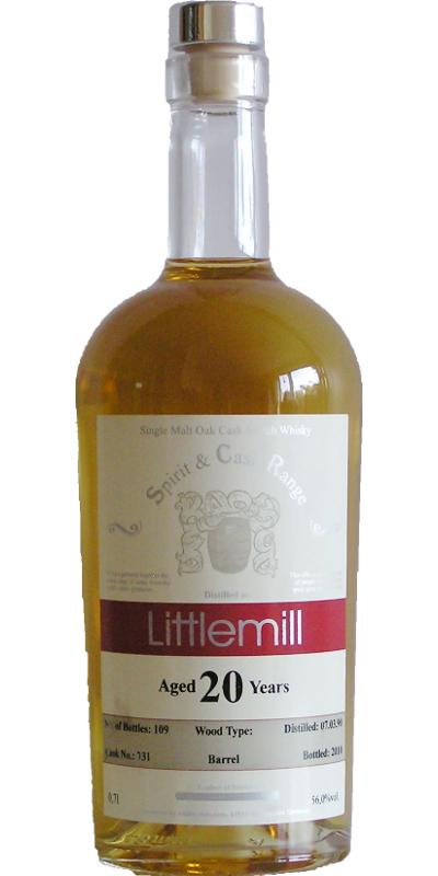 Littlemill 1990 Wx Spirit & Cask Range