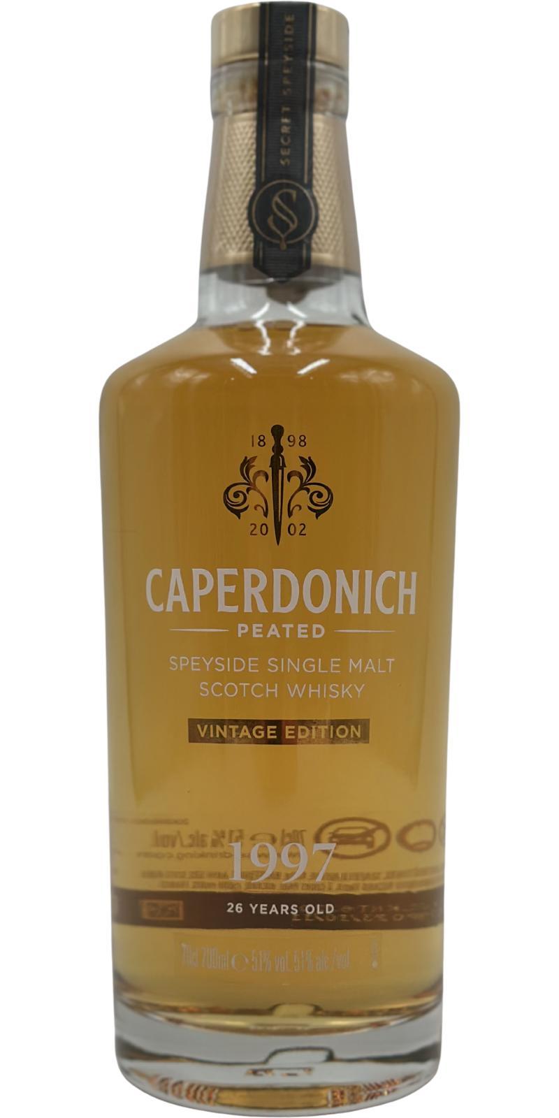 Caperdonich 1997 Secret Speyside Vintage Edition