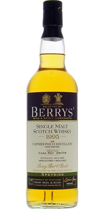 Caperdonich 1995 BR Berrys'