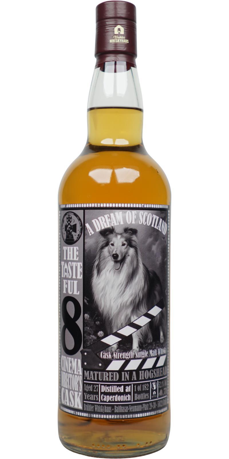 Caperdonich 27-year-old BW A Dream of Scotland - The Tasteful 8