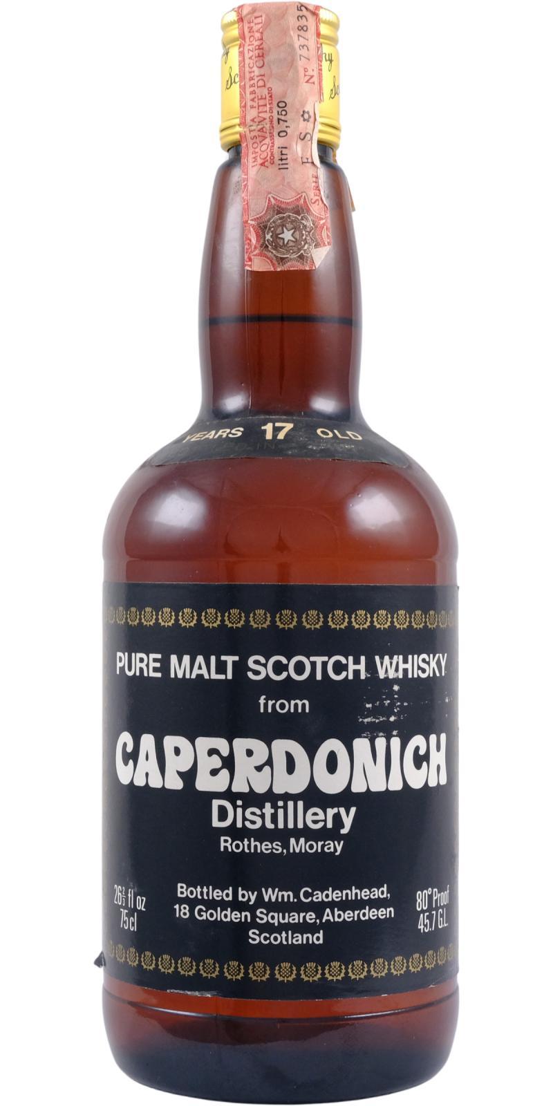 Caperdonich 17-year-old CA Dumpy Bottle