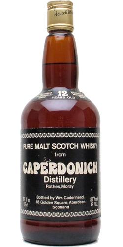 Caperdonich 1965 CA Dumpy Bottle