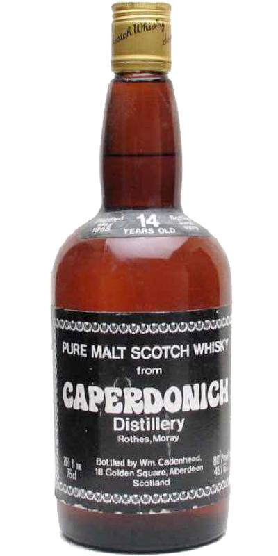 Caperdonich 1965 CA Dumpy Bottle