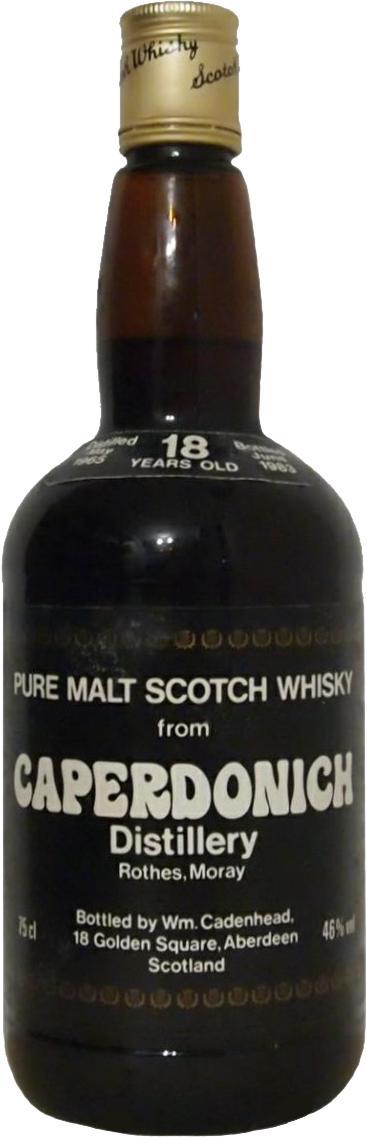 Caperdonich 1965 CA Dumpy Bottle
