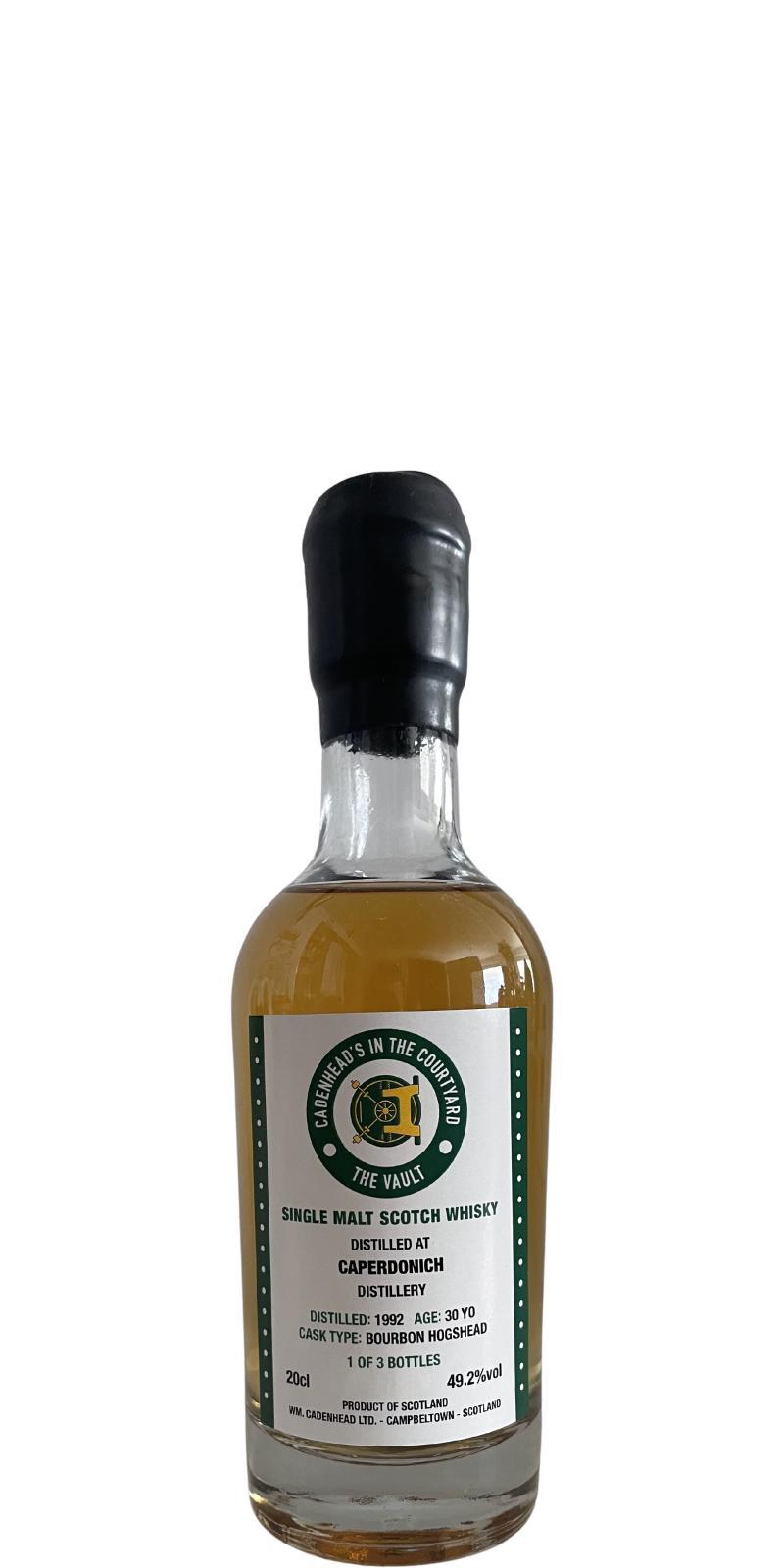 Caperdonich 1992 CA In The Courtyard the Vault