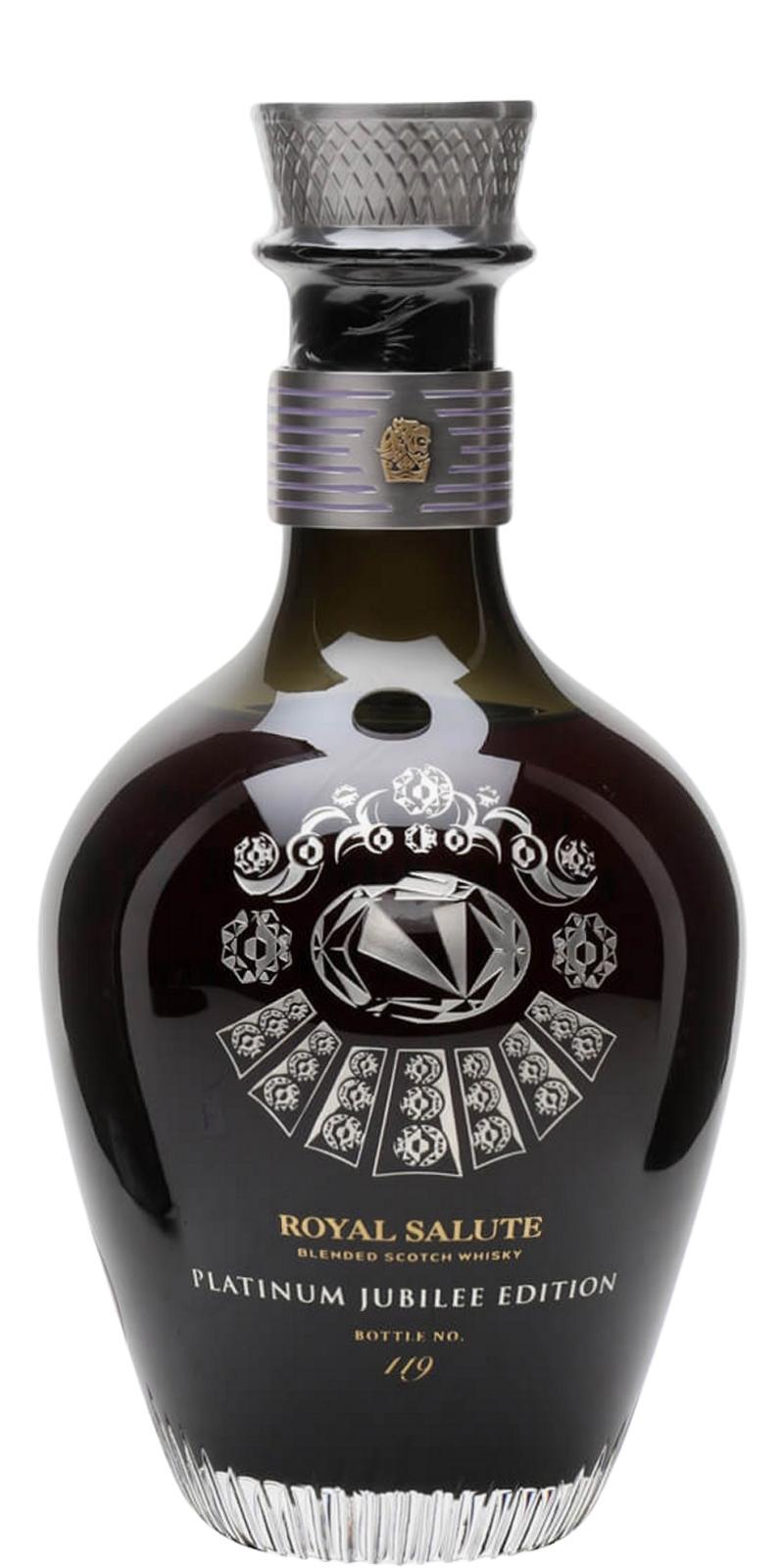 Royal Salute Platinum Jubilee Edition Chvs The Kent Amethyst Brooch