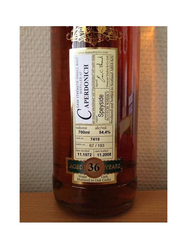 Caperdonich 1972 DT From Huntly to Paris