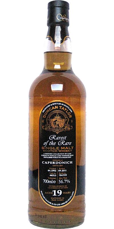 Caperdonich 1992 DT Rarest of the Rare