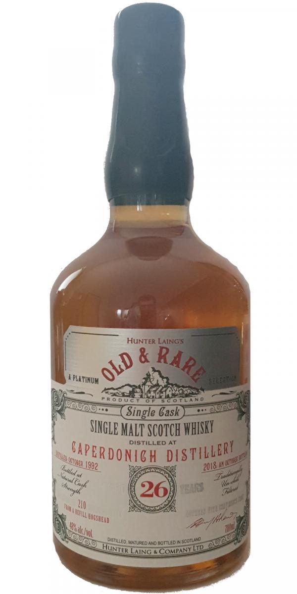 Caperdonich 1992 HL Old & Rare - A Platinum Selection