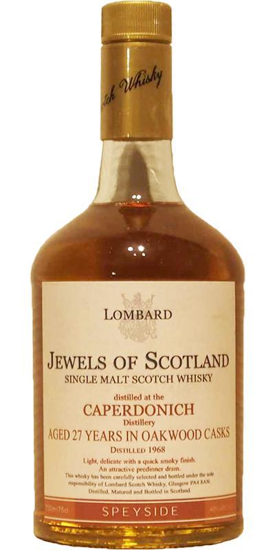 Caperdonich 1968 Lb Jewels of Scotland