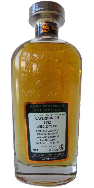 Caperdonich 1992 SV Cask Strength Collection