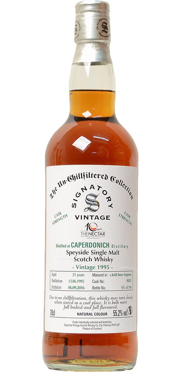 Caperdonich 1995 SV The Un-Chillfiltered Collection - Cask Strength